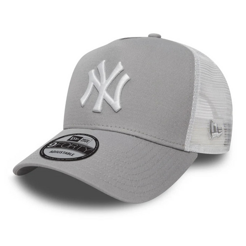 Czapka z daszkiem dziecięca New Era 9FORTY NBA NY New York Yankees Kids Grey A-Frame Trucker - 12745565