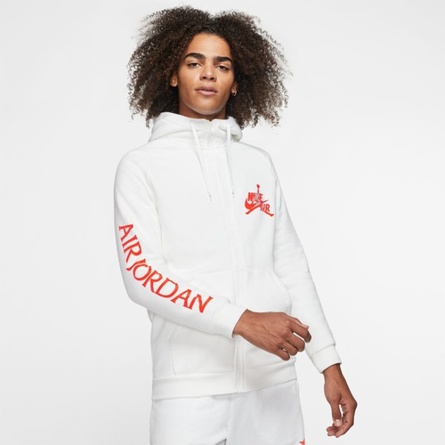 Bluza z kapturem Air Jordan Jumpman Classic biała - CK2223-101