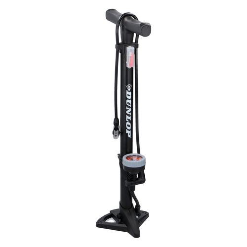 Pompka podłogowa rowerowa do piłki z manometrem 11 BAR Dunlop - 10233