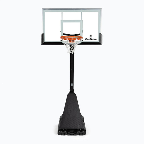 Set to Basketball Portable Stand OneTeam + Spalding Platinum Precision Ball