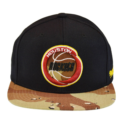 Mitchell & Ness NBA Choco Camo Snapback HWC Houston Rockets - HHSS1101-HROYYPPPBLCK