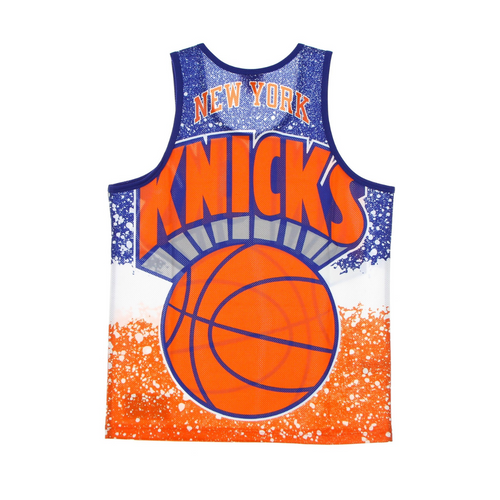 Mitchell & Ness NBA NY Knicks Tank Top - MSTKAJ19070-NYKDKOR