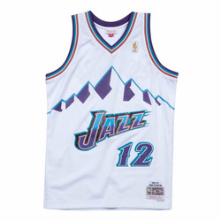 Mitchell & Ness NBA Swingman Jersey Utah Jazz John Stockton - SMJYLG18031-UJAWHIT96JST