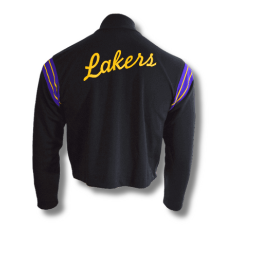 Nike LA Lakers Courtside 75 Tracksuit Jacket Wmns Black/Field Purple/Amarillo - DB1400-010