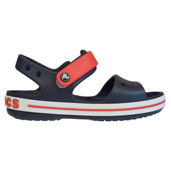 Klapki sandały dziecięce Crocs Kids' Crocband Sandal Navy/Red - 12856-485