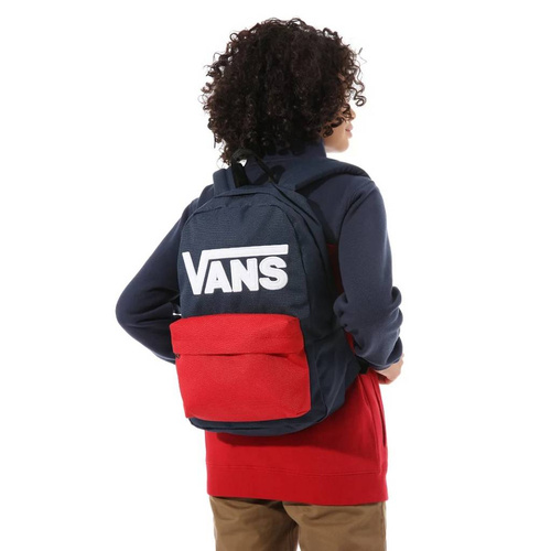 Vans New Skool Dress Blues Chili Pepper Backpack - VN0002TLKY91
