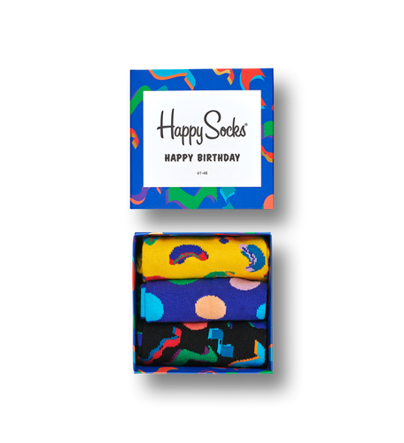Giftbox Happy Socks 3-pak - XBDA08-2700
