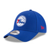 Czapka z daszkiem New Era 9FORTY NBA Philadelphia 76ers Niebieska - 11405596