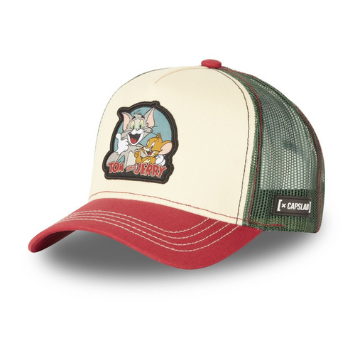 Czapka z daszkiem Capslab Tom And Jerry Trucker Cap - CL/TAJ1/1/CAS/TJ2