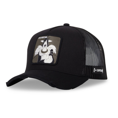 Capslab Looney Tunes Sylvester The Cat Trucker Cap - CL/LOO10/1/CT/SYL