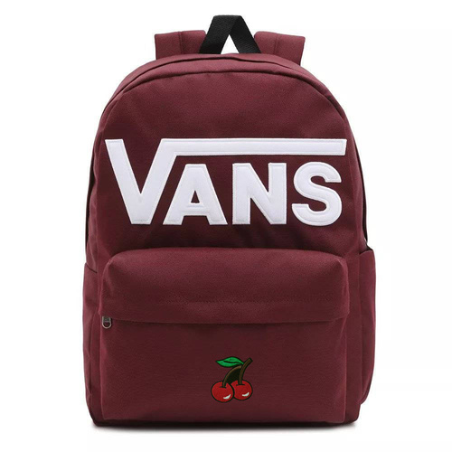 Plecak Vans Old Skool Backpack Bordowy Custom wisienka - VN0A5KHP4QU
