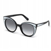 Damskie okulary przeciwsłoneczne Swarovski Cat-Eye  - SK0178-01B