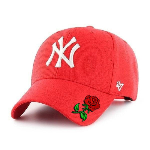47 Brand MLB NY Yankees MVP Strapback Custom Rose - B-MVPSP17WBP-TR