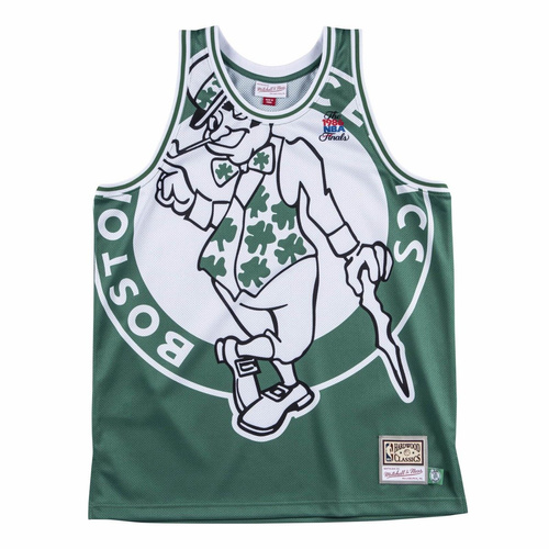 Strój koszykarski Mitchell & Ness NBA Big Face Boston Celtics