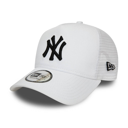 New Era 9FORTY MLB New York Yankees White A-Frame Trucker Cap - 12285467