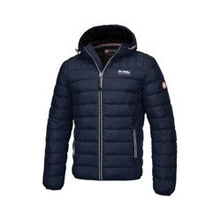 Pit Bull West Coast Padded Seacoast Men's Winter Jacket Navy Blue with Hood