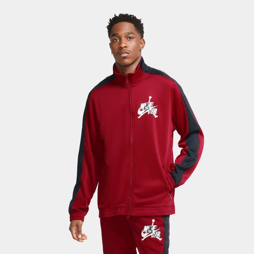 Bluza dresowa Air Jordan Jumpman Classics Trickot czerwona -CK6743-687