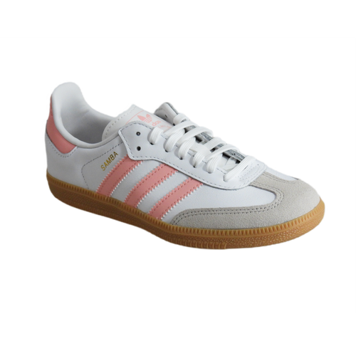 Adidas Samba OG Kids Shoes Cloud White/Semi Pink Spark - JP5484