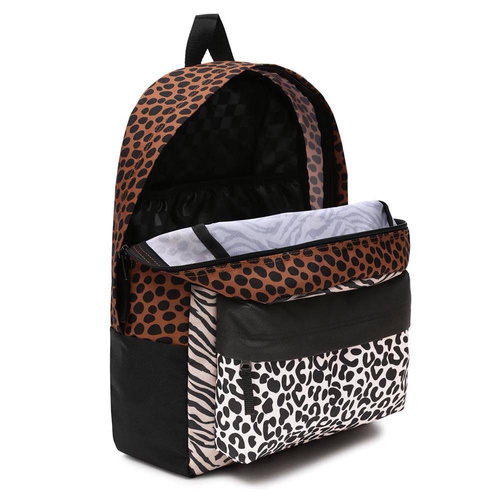 Plecak szkolny Vans Realm Backpack panterka zebra - VN0A3UI6Z08