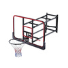 Basketball Backboard MASTER 140 x 80 cm + Spalding NBA Platinum Streetball Outdoor