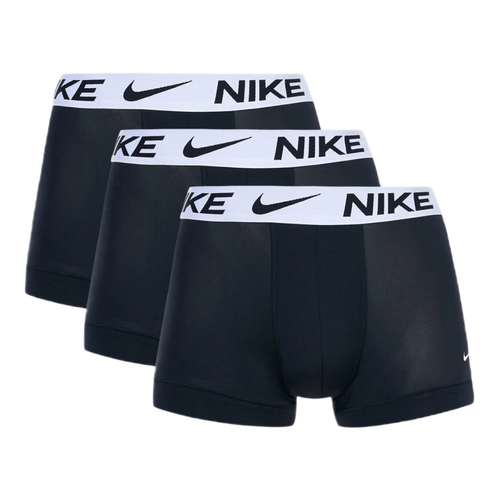 Bokserki męskie Nike Dri-Fit Trunk 3PK Komplet 3 pary czarne - 0000KE1156-514