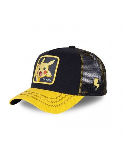 Czapka z daszkiem Capslab Pokemon Pikachu Trucker Junior - CL/PKM2/3/PIK6