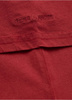 Denim Washed Pit Bull Circle Dog Burgund T-shirt
