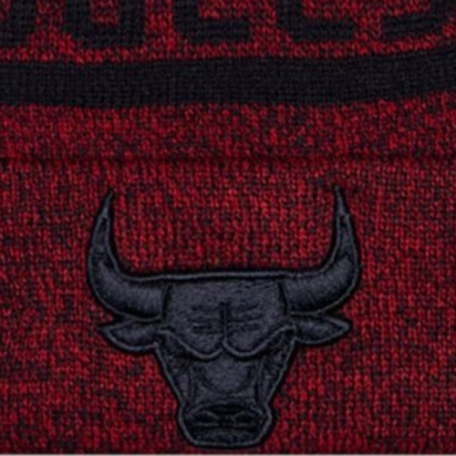 New Era NBA Chicago Bulls Jake Bobble Knit Beanie Hat - 60424795