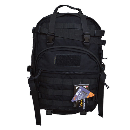 Plecak wojskowy taktyczny Wisport Whistler II 35 L Cordura Black Czarny