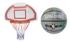 Basketball Backboard MASTER 90 x 60 cm + Spalding NBA Marble Series