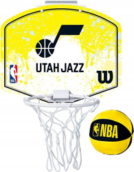 Mini tablica do koszykówki Wilson NBA Mini Hoop NBA Utah Jazz WZ6010102