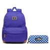 Vans Realm Plus Royal Blue Backpack - VN0A34GLRYB + Pencil Pouch