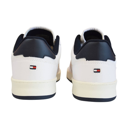 Buty Tommy Hilfiger Retro Court Mix Cupsole białe - FM0FM04006 YBR