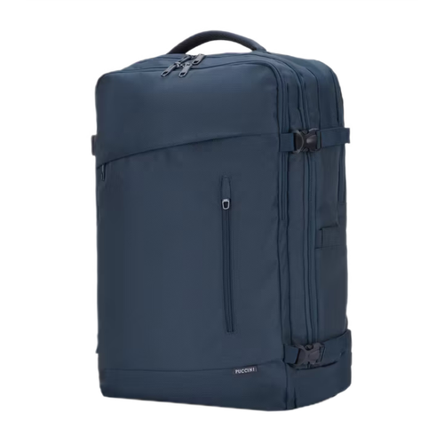 Plecak podróżny kabinowy Puccini Easy Pack Collection do samolotu granatowy - PM9028-7A