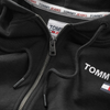 Tommy Hilfiger TJM Reg Entry Zip Hoodie Black - DM0DM17783-BDS