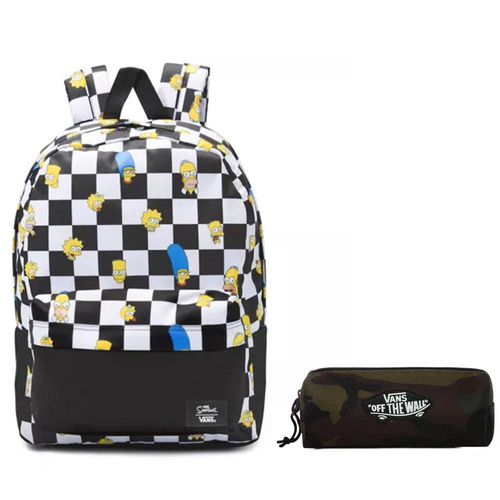 Plecak szkolny Vans Old Skool III x The Simpsons Family + piórnik