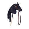 Koń na kiju Hobby Horse A3 Hoppihorse Czarny + Komplet Akcesoriów - T-THH-M01A302