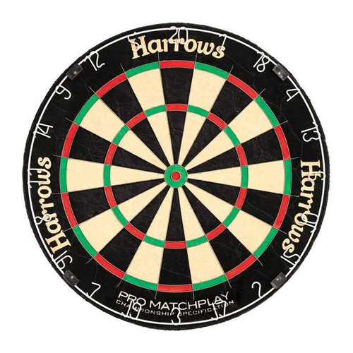 Tarcza sizalowa do darta Harrows Pro MatchPlay rzutki sizal wieszak
