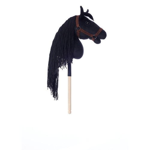 Koń na kiju Hobby Horse A3 Hoppihorse Czarny + Komplet Akcesoriów - T-THH-M01A302