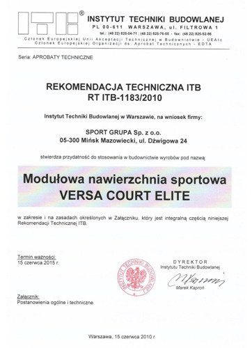 Boisko sportowe VersaCourt orlik boisko przydomowe,ogrodowe do koszykówki modułowe