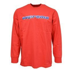 Koszulka męska Supreme Chrome Logo L/S Top T-shirt - FW19KN67