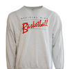 Bluza męska Nike Standard Issue Crew Sweatshirt Birch Basketball Heather/Pale Ivory - DA6741-051