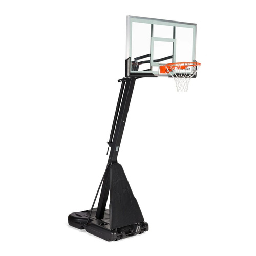 Set to Basketball Portable Stand OneTeam + Spalding Platinum Precision Ball