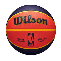 Piłka do koszykówki Wilson 2023-2024 NBA Oklahoma City Thunder Team City Edition Icon Basketball - WZ4024221XB