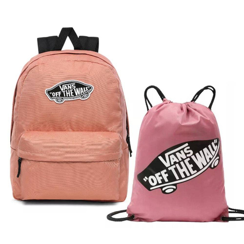 Plecak szkolny młodzieżowy Vans Realm Rose Dawn do szkoły + worek