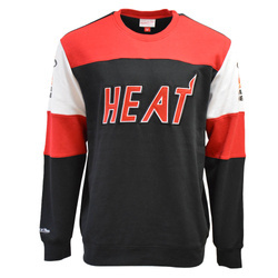 Mitchell & Ness NBA Miami Heat Perfect Season Fllece - FCPO1037-MHEYYPPPBLCK