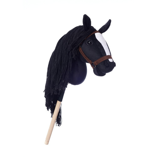 Koń na kiju Hobby Horse A3 Hoppihorse Czarny + Komplet Akcesoriów - T-THH-M01A302