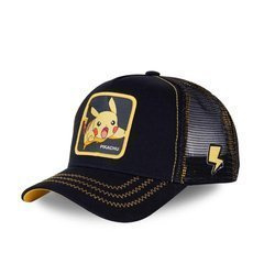 Czapka z daszkiem Capslab Pikachu Pokemon Trucker Czarna - CL/PKM2/1/PIK7