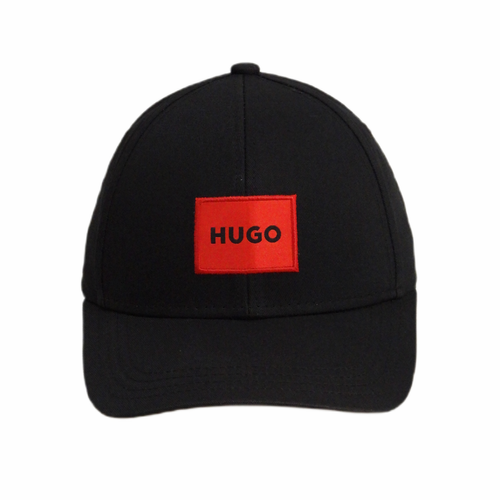 Czapka z daszkiem bejsbolówka Hugo Boss Cotton-Twill Cap Czarna - 50492745-001