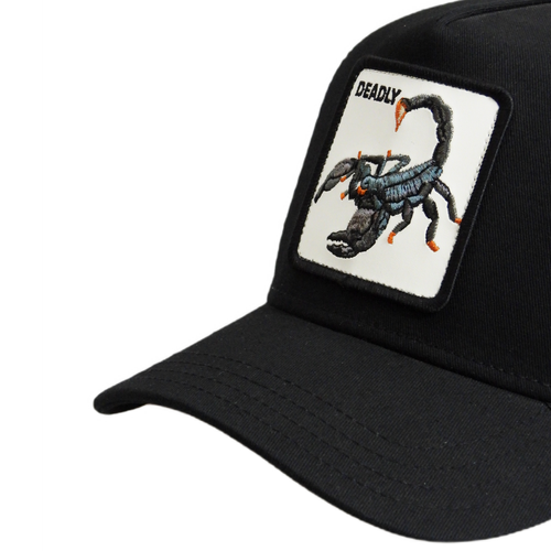 Czapka z daszkiem Goorin Bros. Deadly Black Trucker - 101-1436-BLK